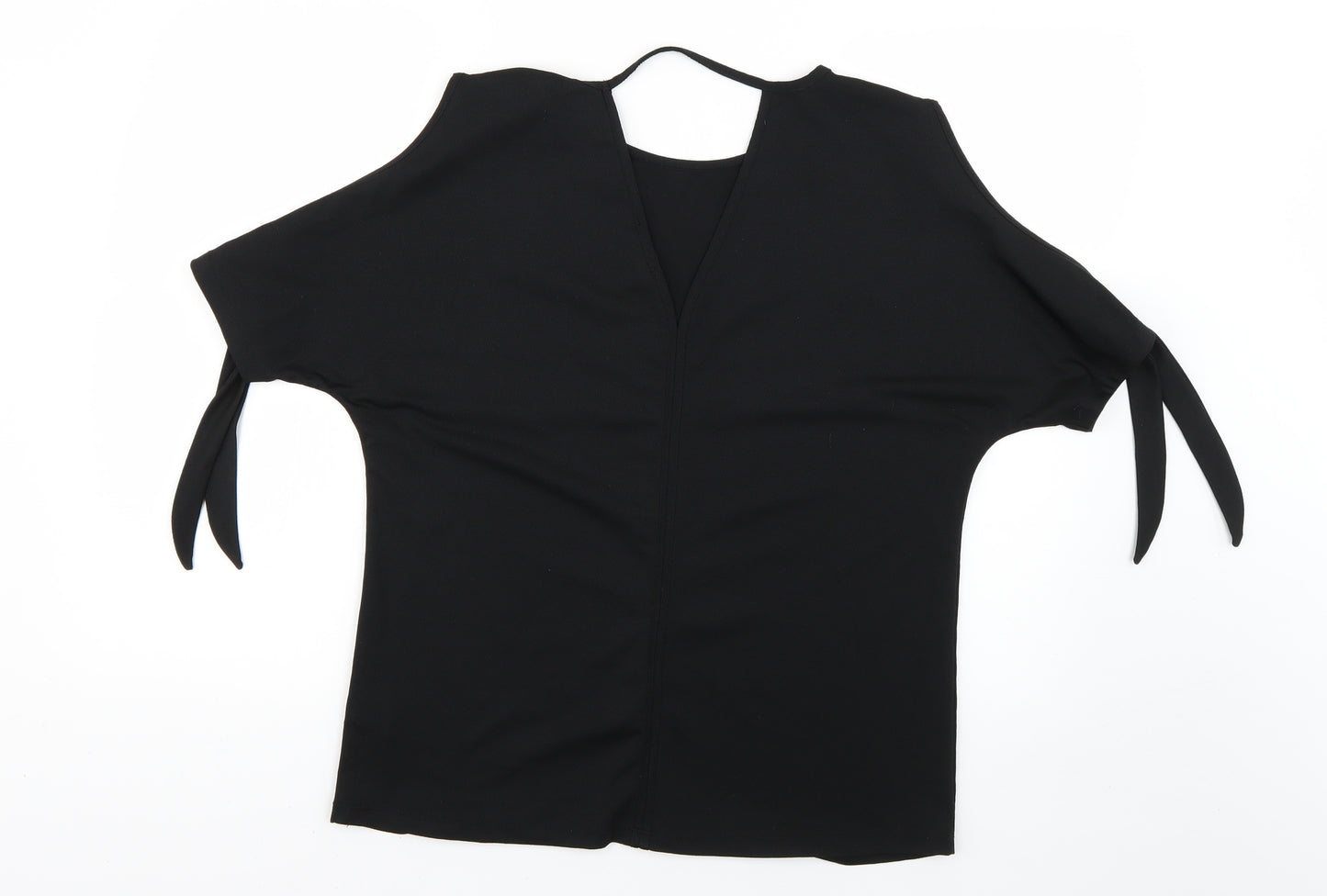 F&F Womens Black   Basic Blouse Size 8