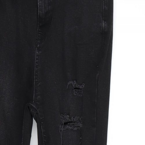 New Look Womens Black   Skinny Jeans Size 10 L23 in