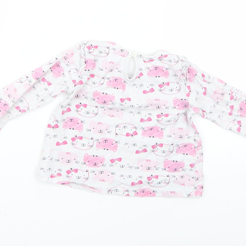Matalan Baby Multicoloured Geometric  Basic T-Shirt Size 12-18 Months