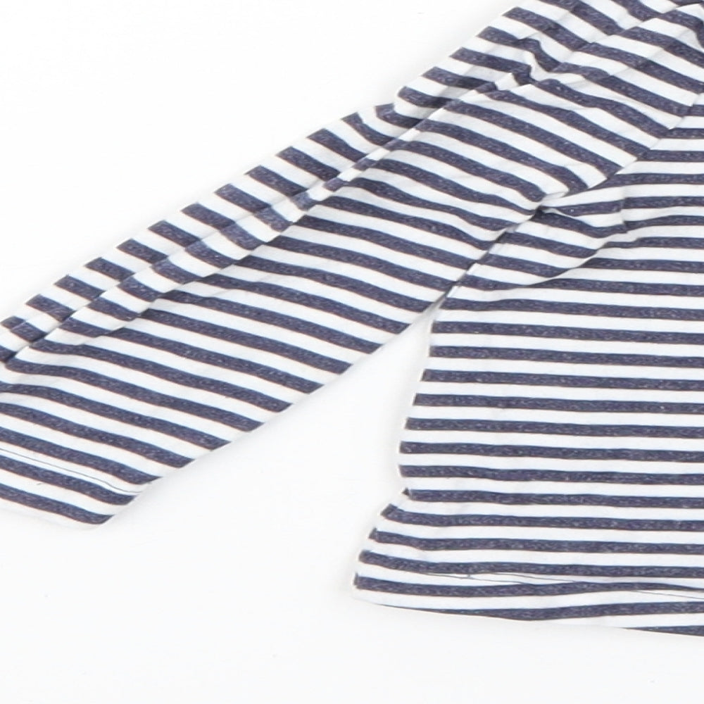 George Baby Multicoloured Striped  Basic T-Shirt Size 12-18 Months
