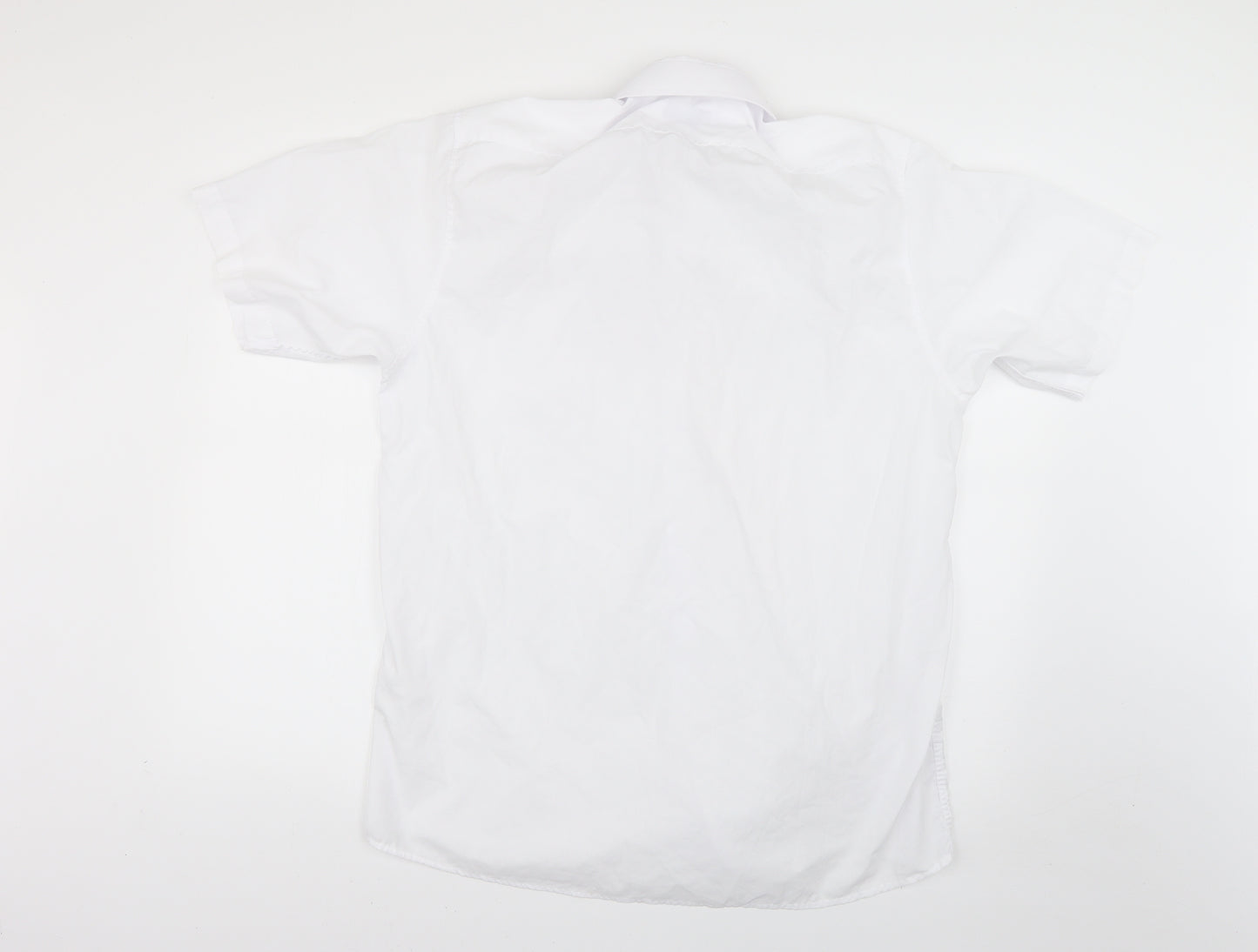 Hutson Harbour Mens White    Dress Shirt Size 16.5