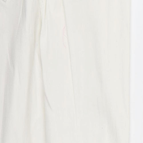new lok Womens White   Skinny Jeans Size 10 L28 in