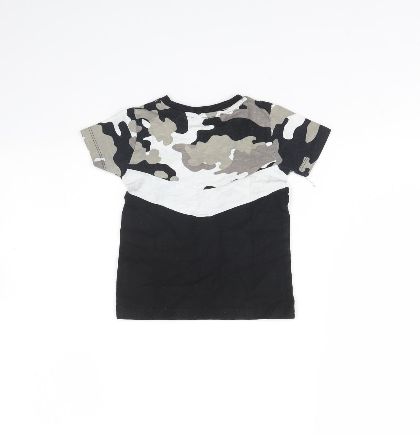 NEXT Baby Black   Basic T-Shirt Size 12 Months