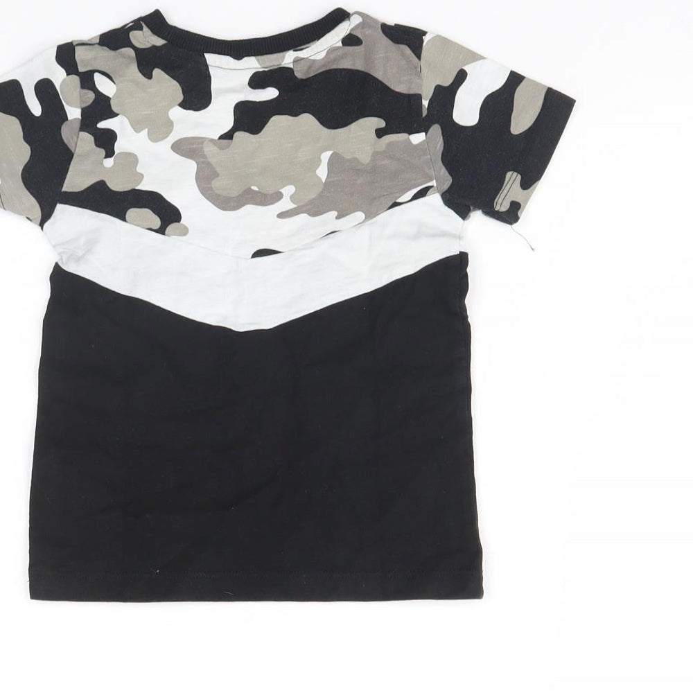 NEXT Baby Black   Basic T-Shirt Size 12 Months