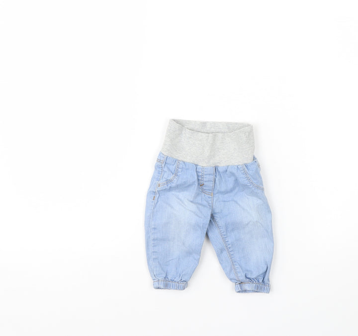 spirit Baby Blue Denim Capri Jeans Size 0-3 Months - 2 months