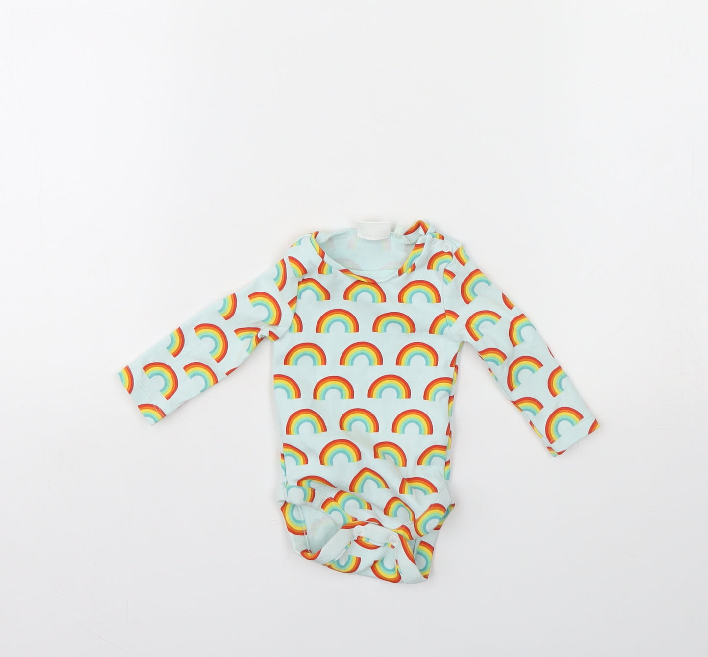 NEXT Baby Blue Spotted  Babygrow One-Piece Size 0-3 Months  - Up to 1 month