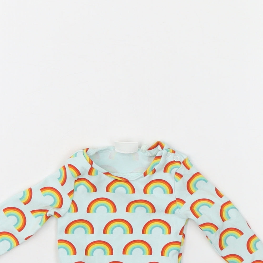 NEXT Baby Blue Spotted  Babygrow One-Piece Size 0-3 Months  - Up to 1 month