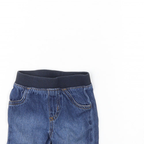 Garanimals Baby Blue  Denim Capri Jeans Size 0-3 Months