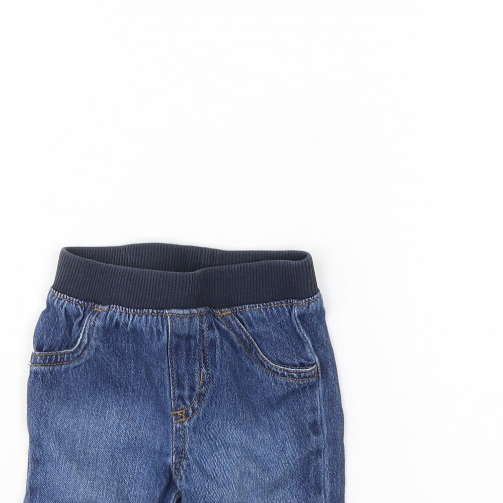 Garanimals Baby Blue  Denim Capri Jeans Size 0-3 Months