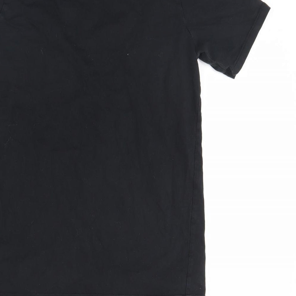 Nike Boys Black   Basic T-Shirt Size 13 Years