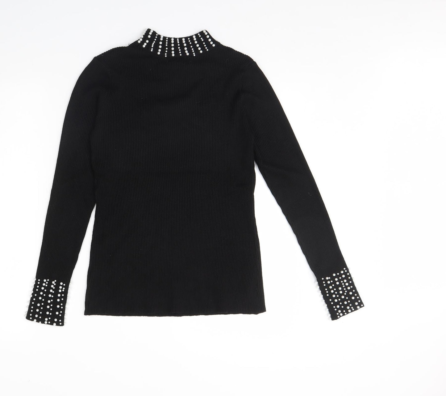 New Look Womens Black   Pullover Jumper Size 14