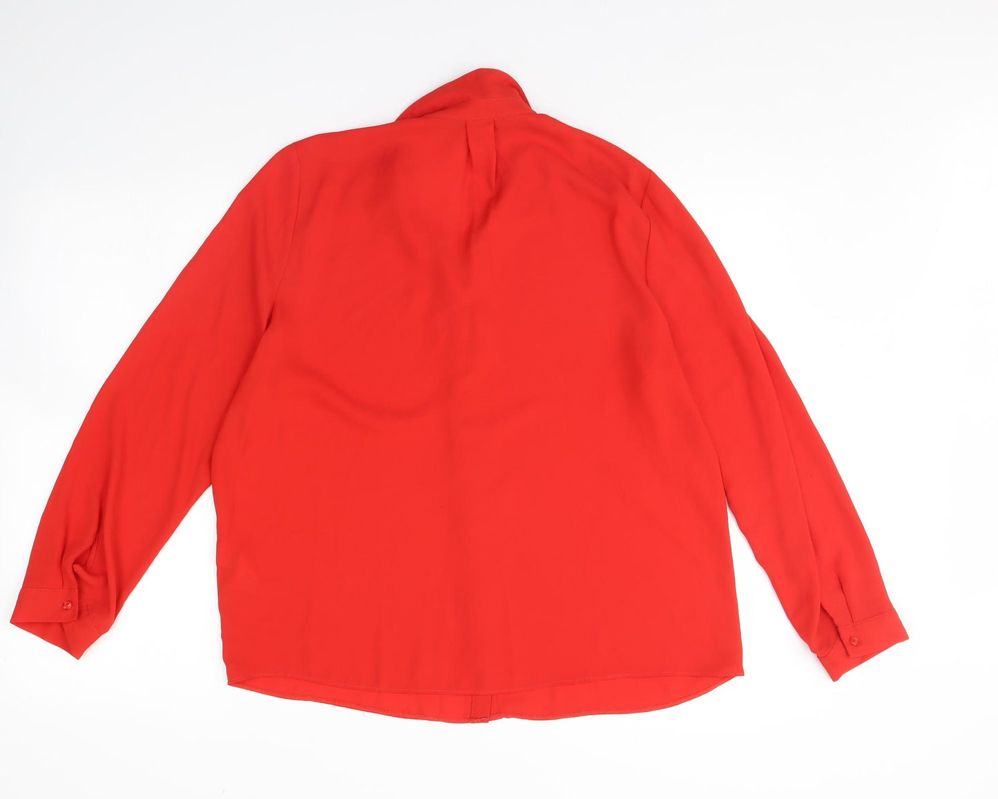 Dorothy Perkins Womens Red   Basic Button-Up Size 14