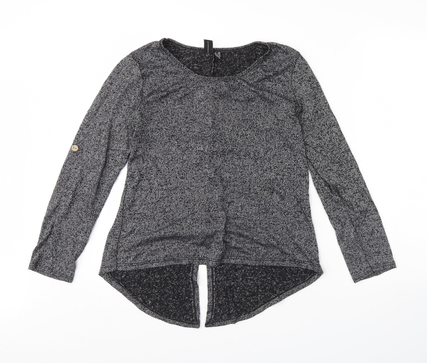 Izabel Womens Black   Pullover Jumper Size 10