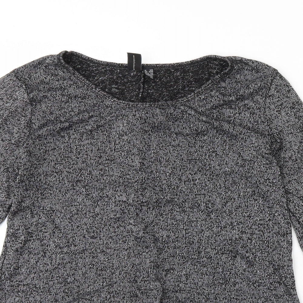 Izabel Womens Black   Pullover Jumper Size 10