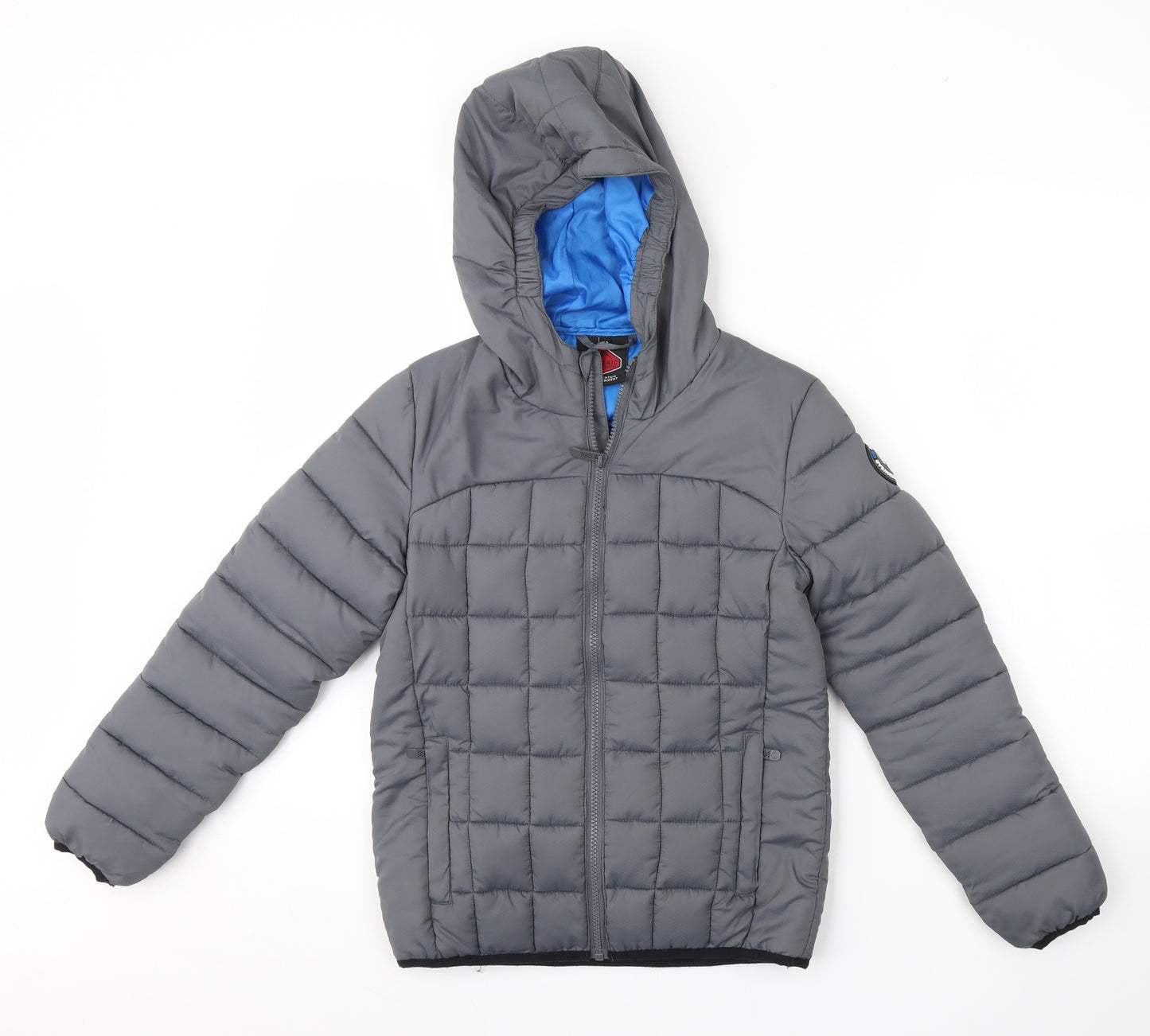 Surfanic Boys Grey   Rain Coat Coat Size 12 Years