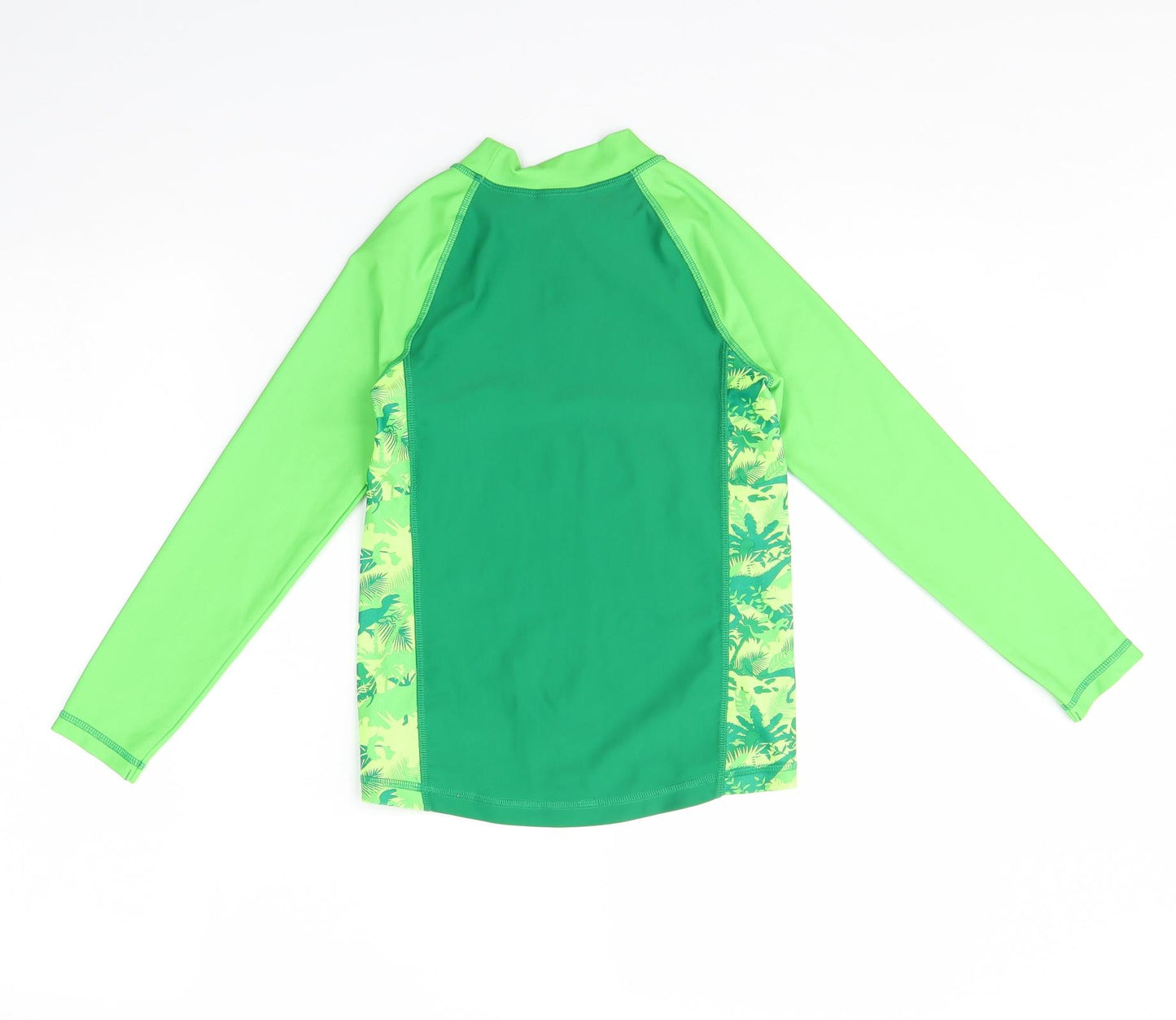 H&M Boys Green   Basic T-Shirt Size 6 Years  - Jurassic Park