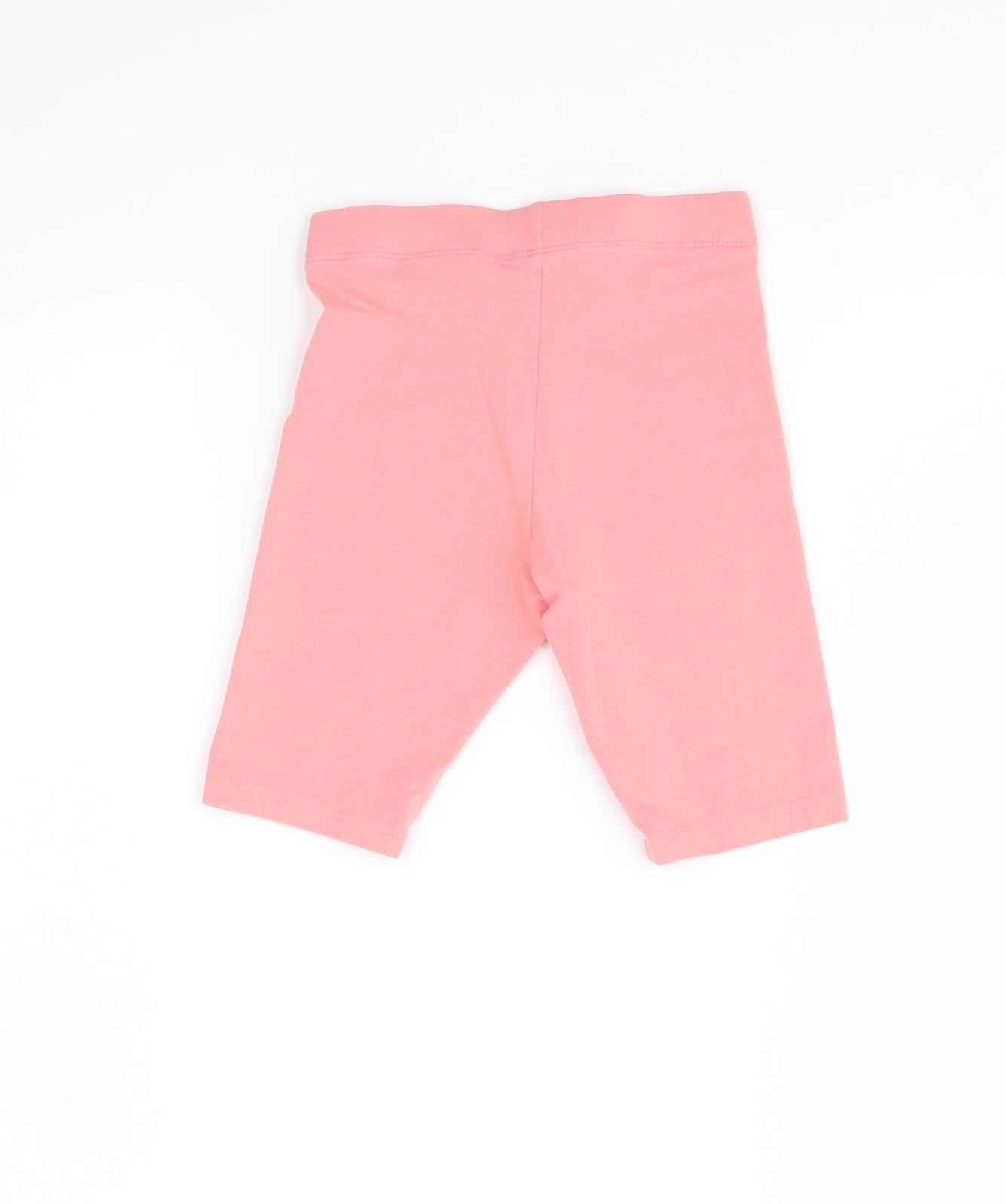 Nutmeg Girls Pink   Compression Shorts Size 6 Years