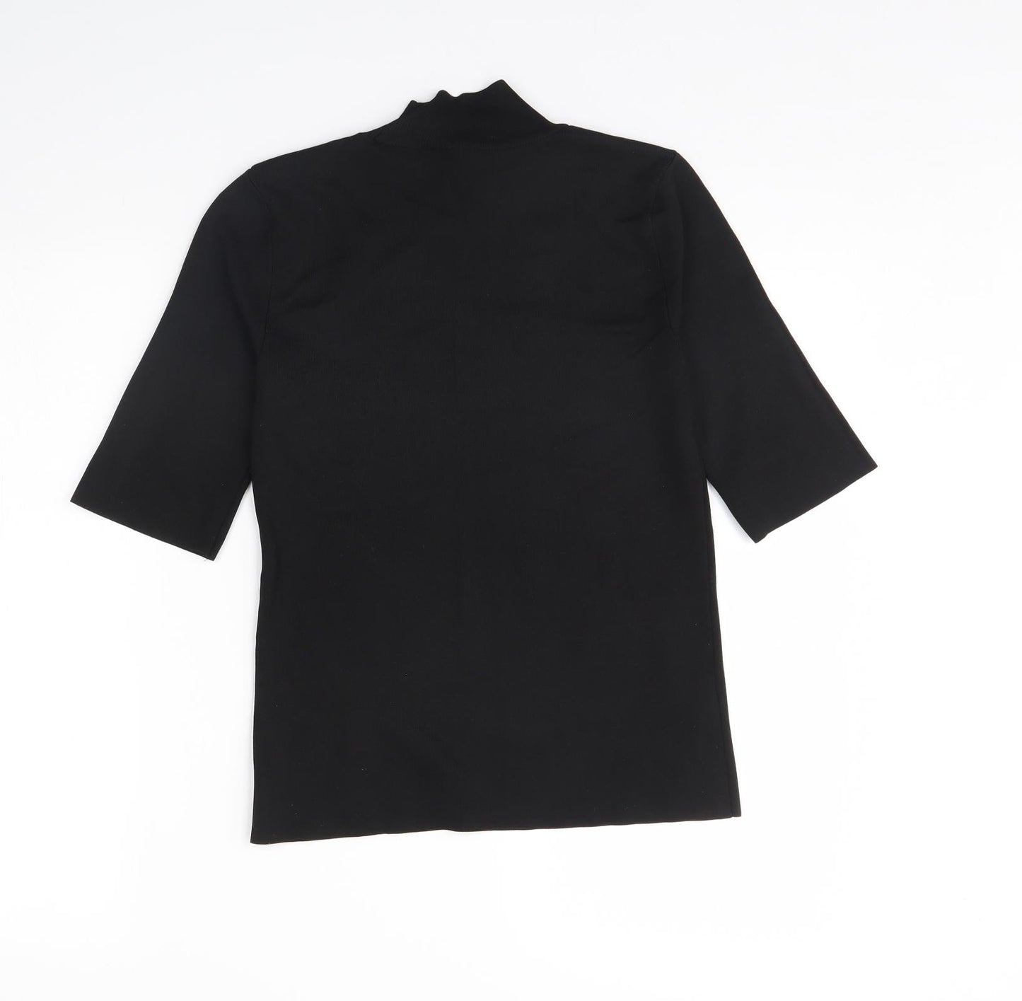 NEXT Womens Black   Basic Blouse Size 8