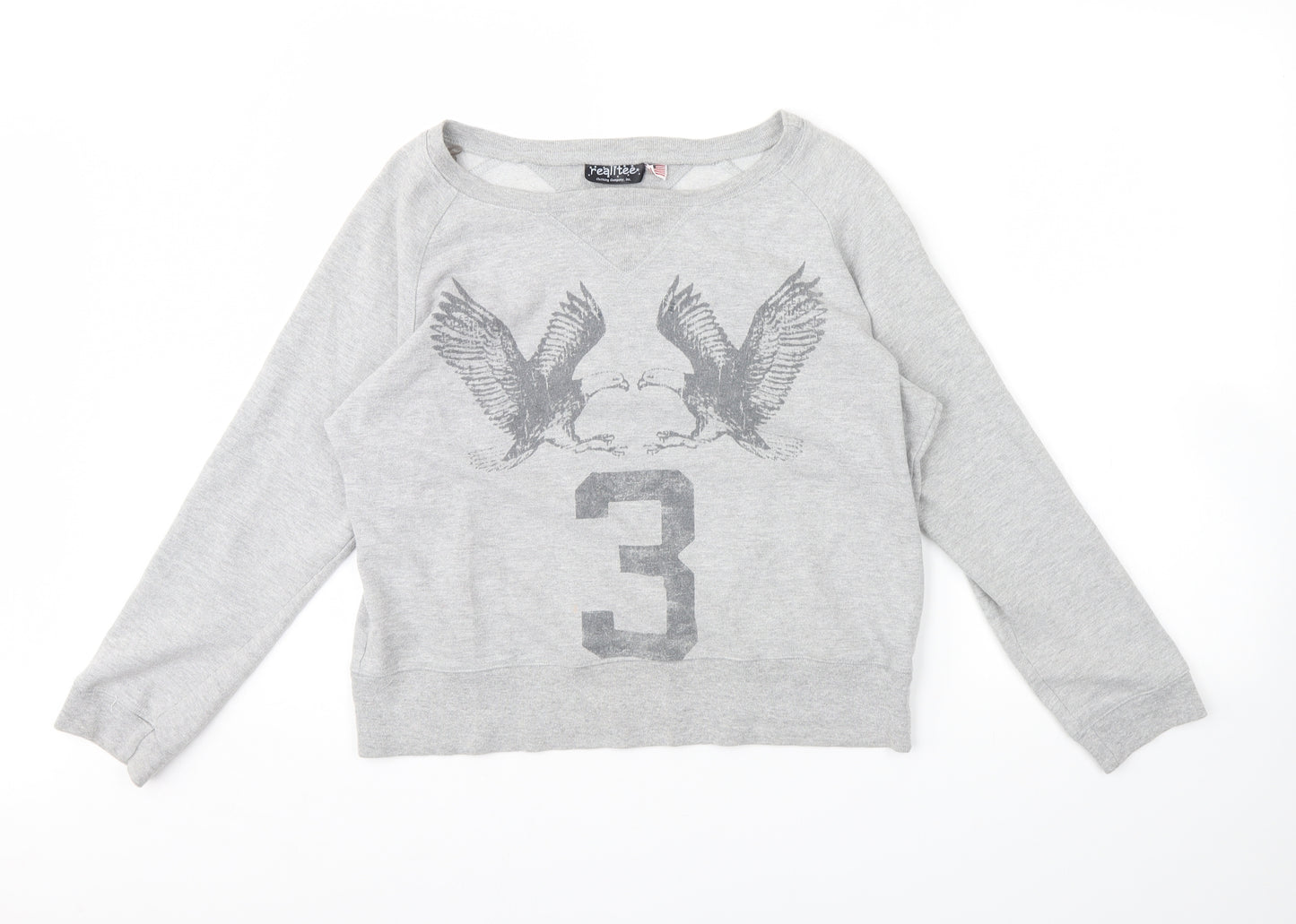 Topshop Womens Grey   Pullover Jumper Size XS