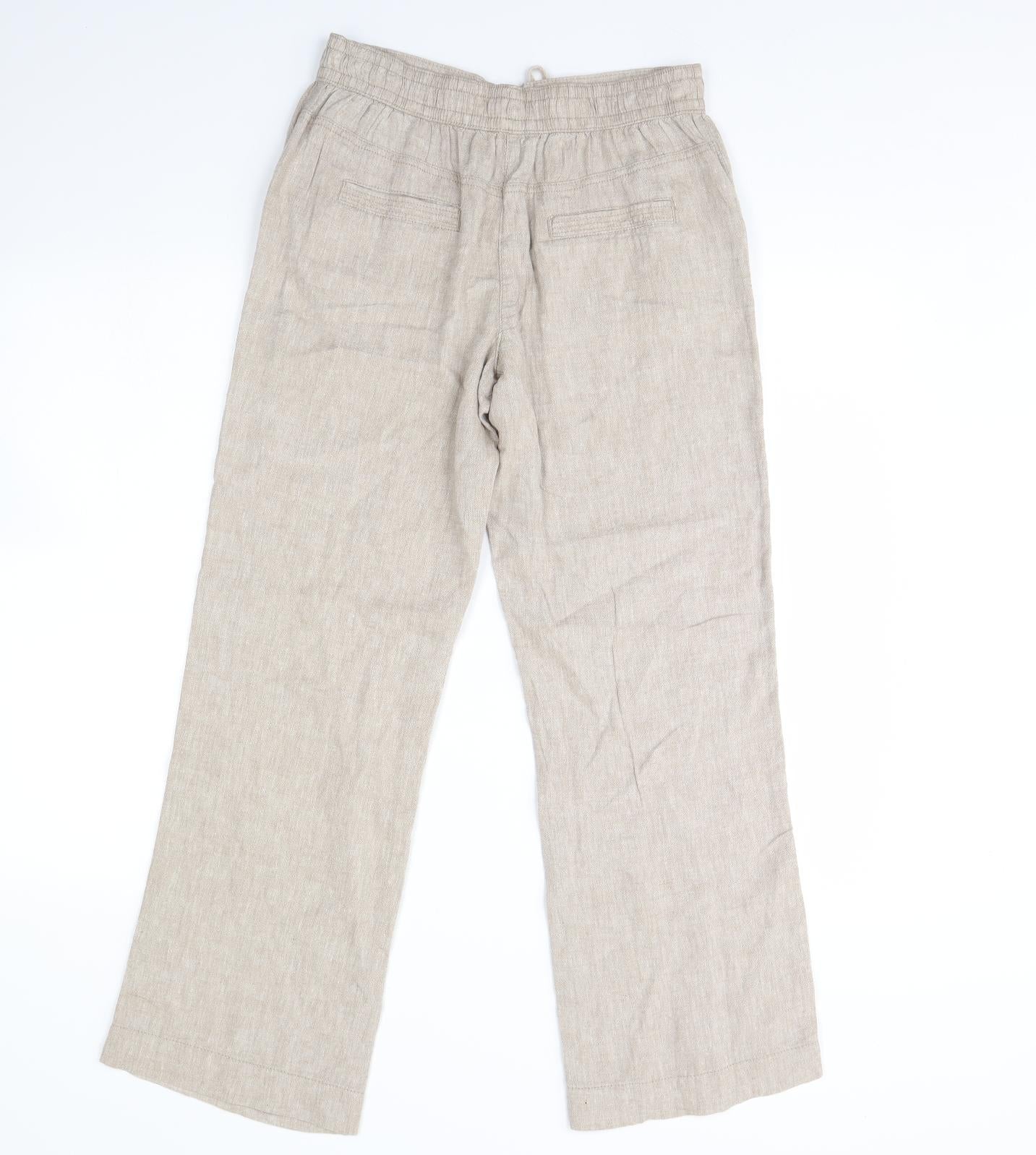 George Womens Beige   Trousers  Size 8 L30 in