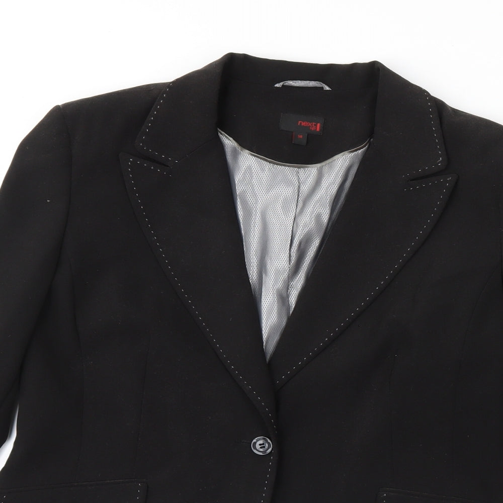 NEXT Womens Black   Jacket Blazer Size 14