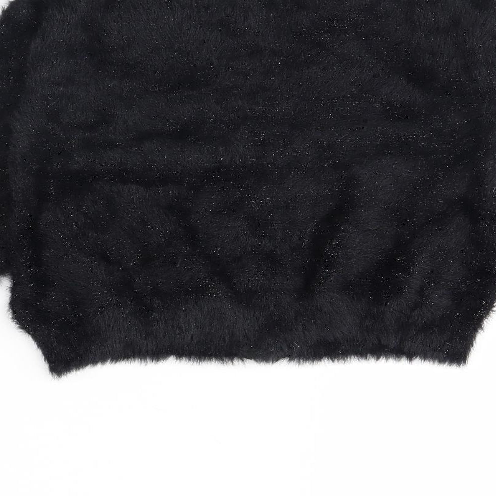 NEXT Girls Black   Cardigan Jumper Size 11 Years