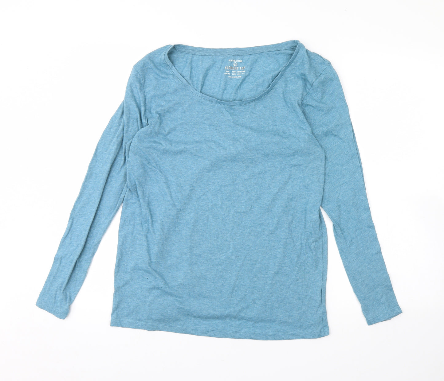 Primark Womens Blue   Basic T-Shirt Size L