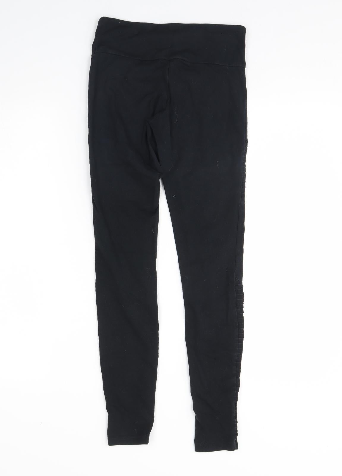 Cotton On Womens Black   Capri Leggings Size S L28 in