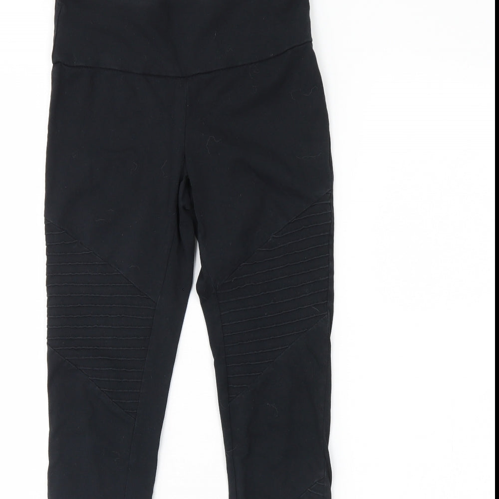 Cotton On Womens Black   Capri Leggings Size S L28 in