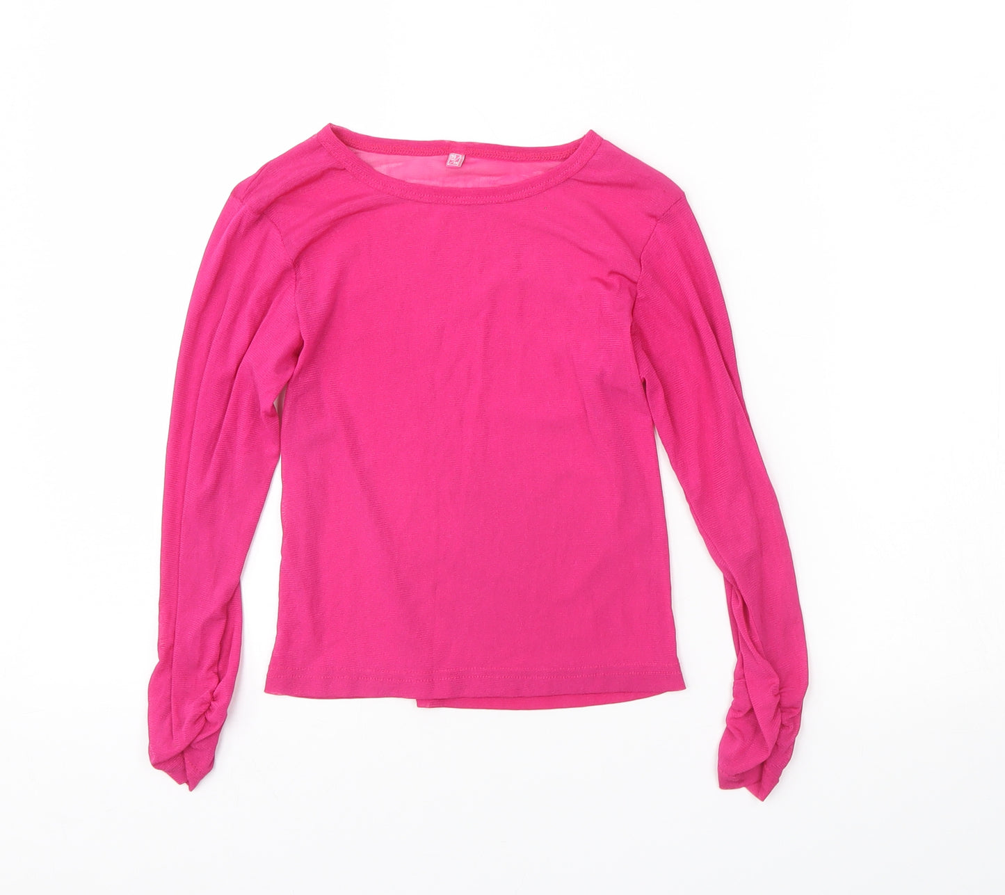 Preworn Womens Pink   Basic Blouse Size 8