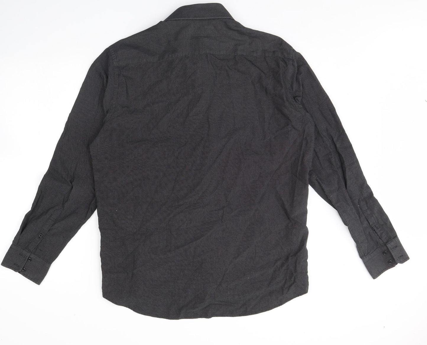NEXT Mens Black    Dress Shirt Size 17