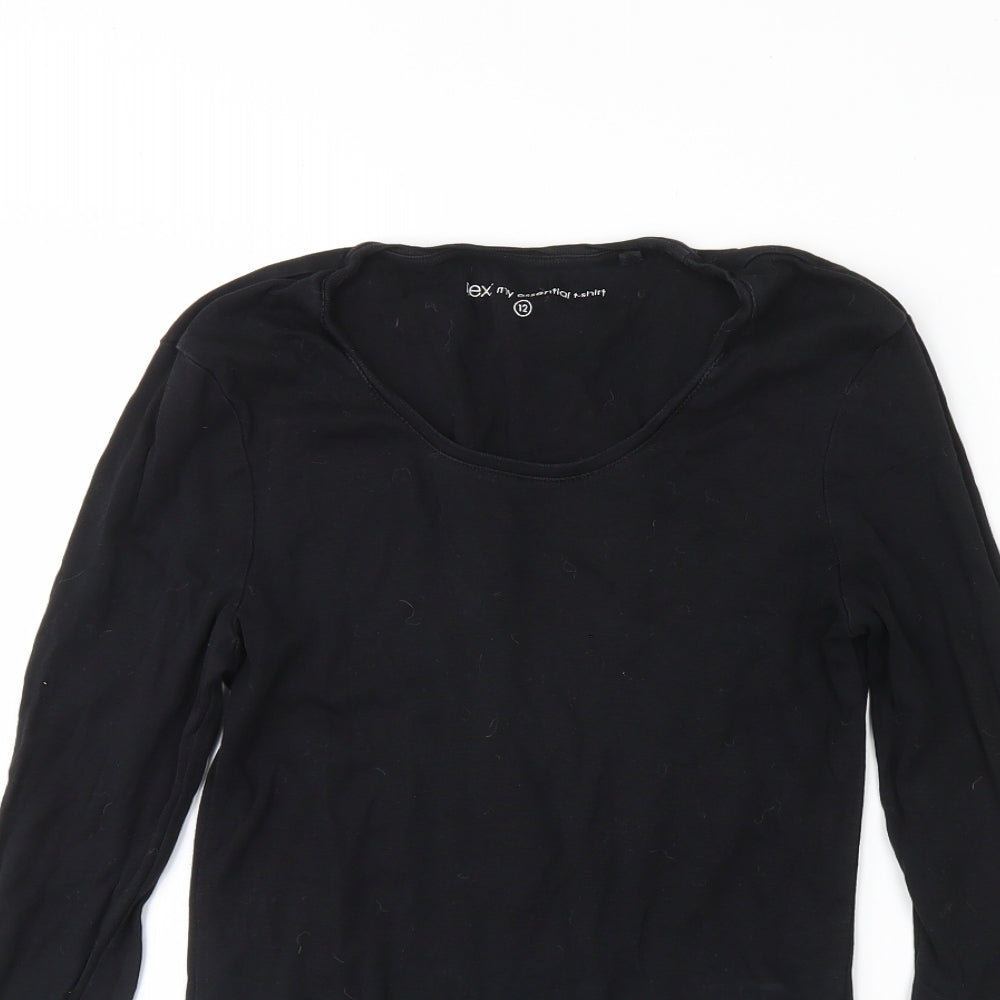 NEXT Womens Black   Basic T-Shirt Size 12