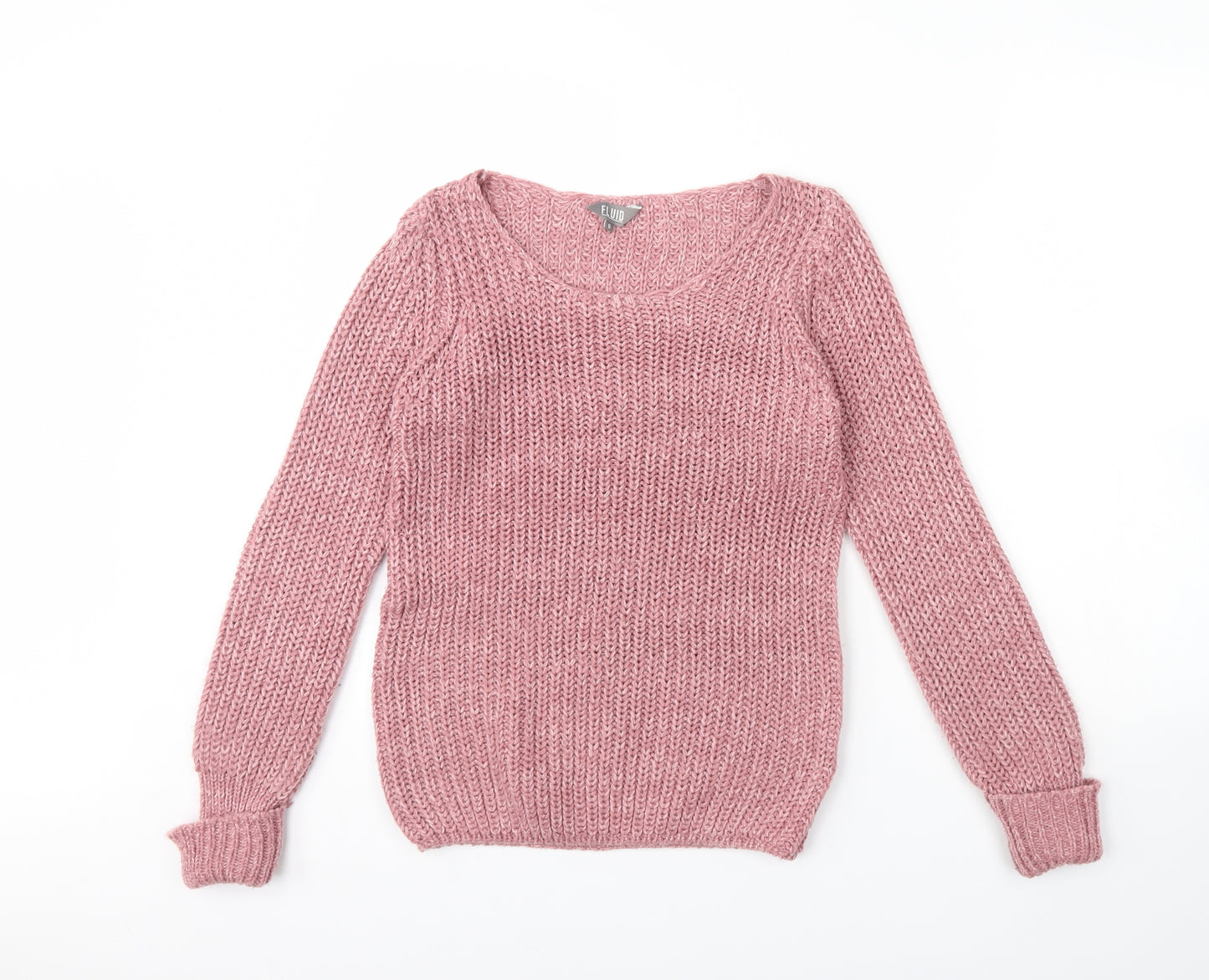 Fluid Womens Pink   Pullover Jumper Size 8
