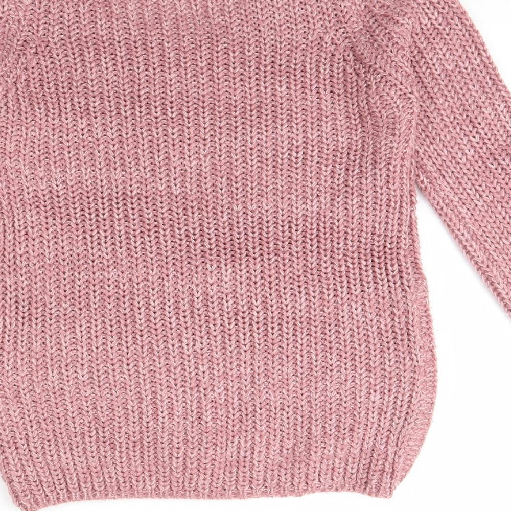 Fluid Womens Pink   Pullover Jumper Size 8