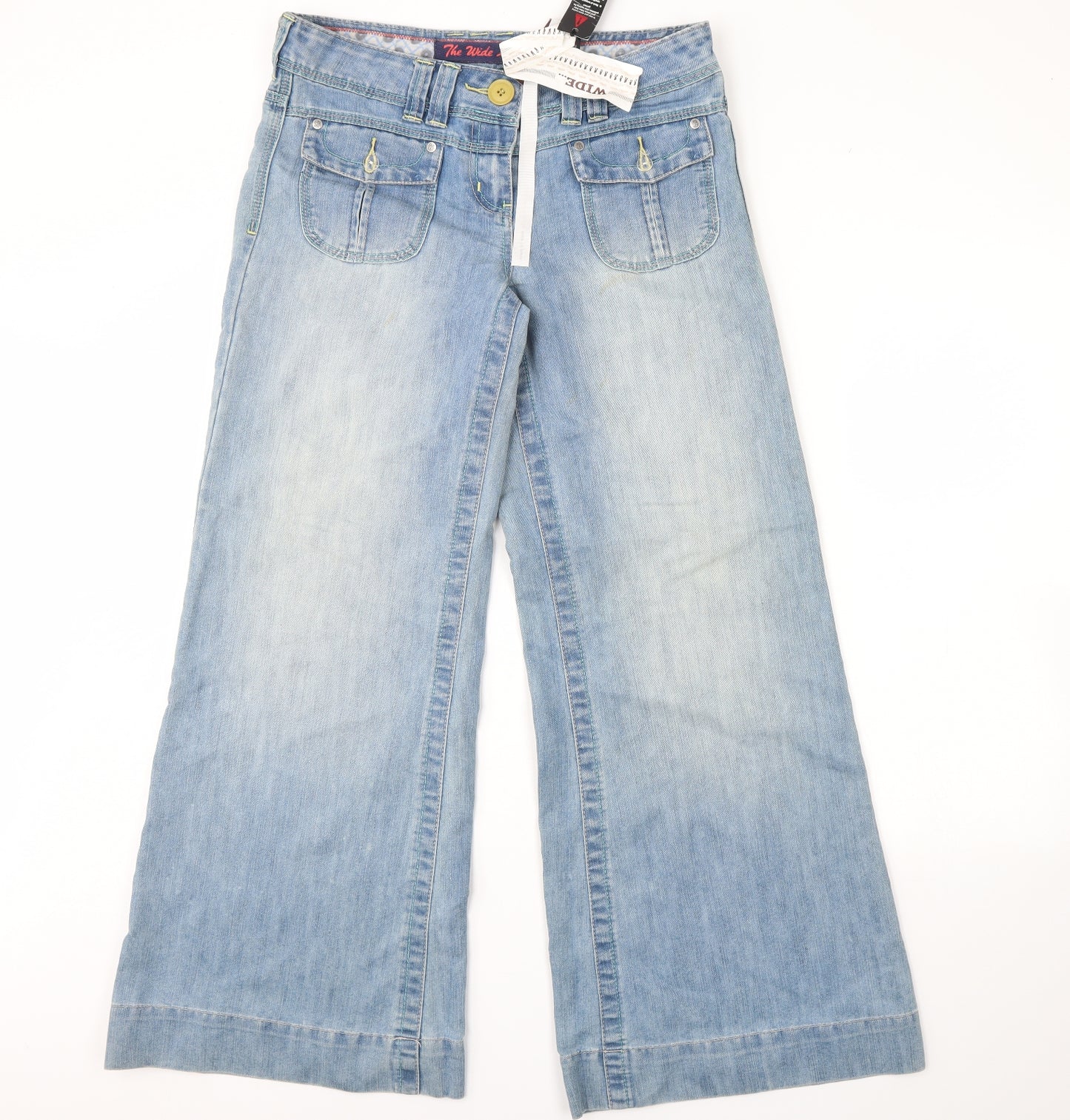 NEXT Womens Blue  Denim Straight Jeans Size 12 L30 in