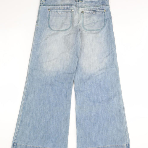 NEXT Womens Blue  Denim Straight Jeans Size 12 L30 in