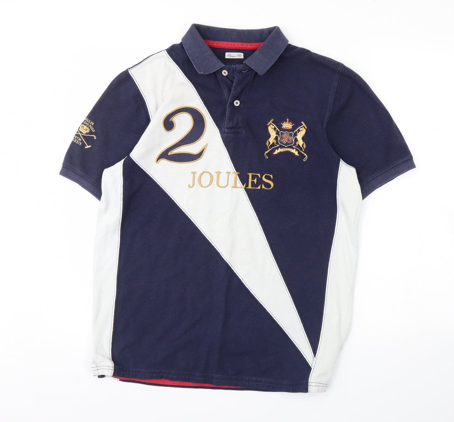Joules Mens Blue    Polo Size M