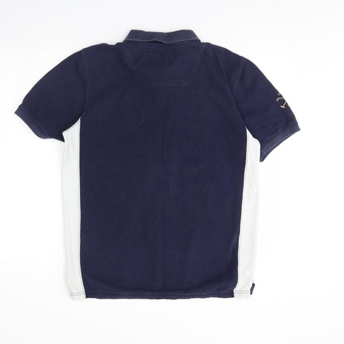 Joules Mens Blue    Polo Size M