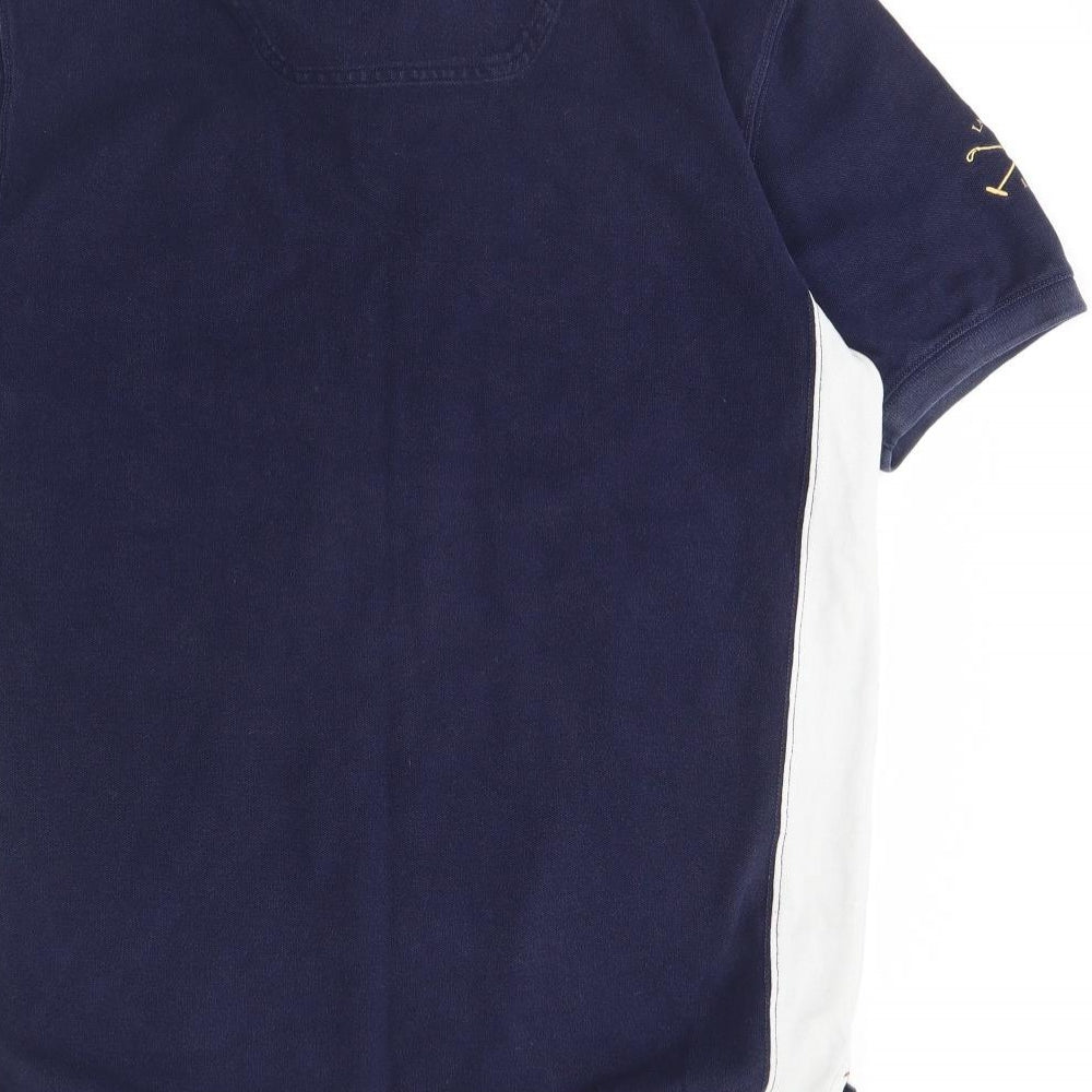 Joules Mens Blue    Polo Size M
