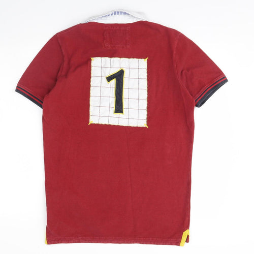 MUSTO Mens Red    Polo Size L