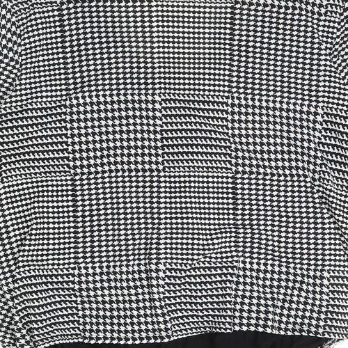 Principles Womens Black Herringbone  Pullover Jumper Size 20
