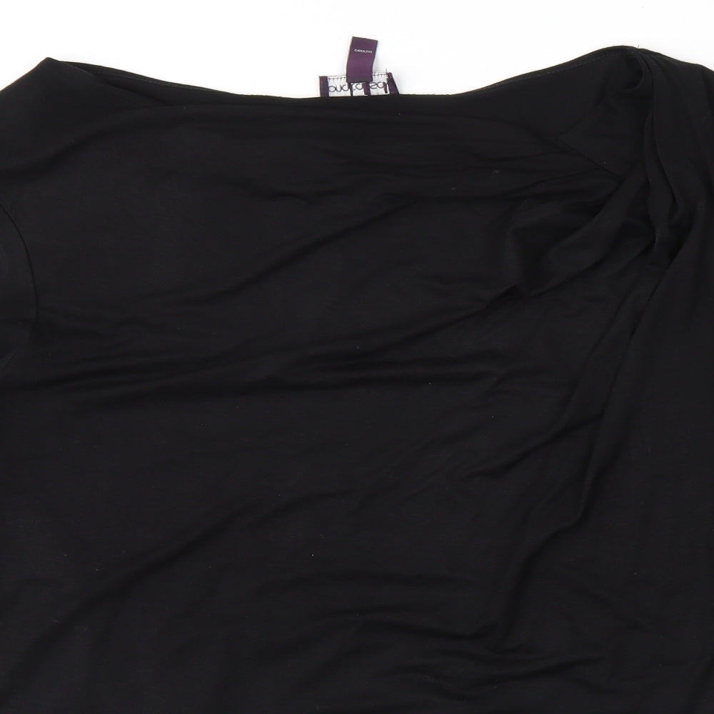 Long Tall Sally Womens Black   Basic Blouse Size XL