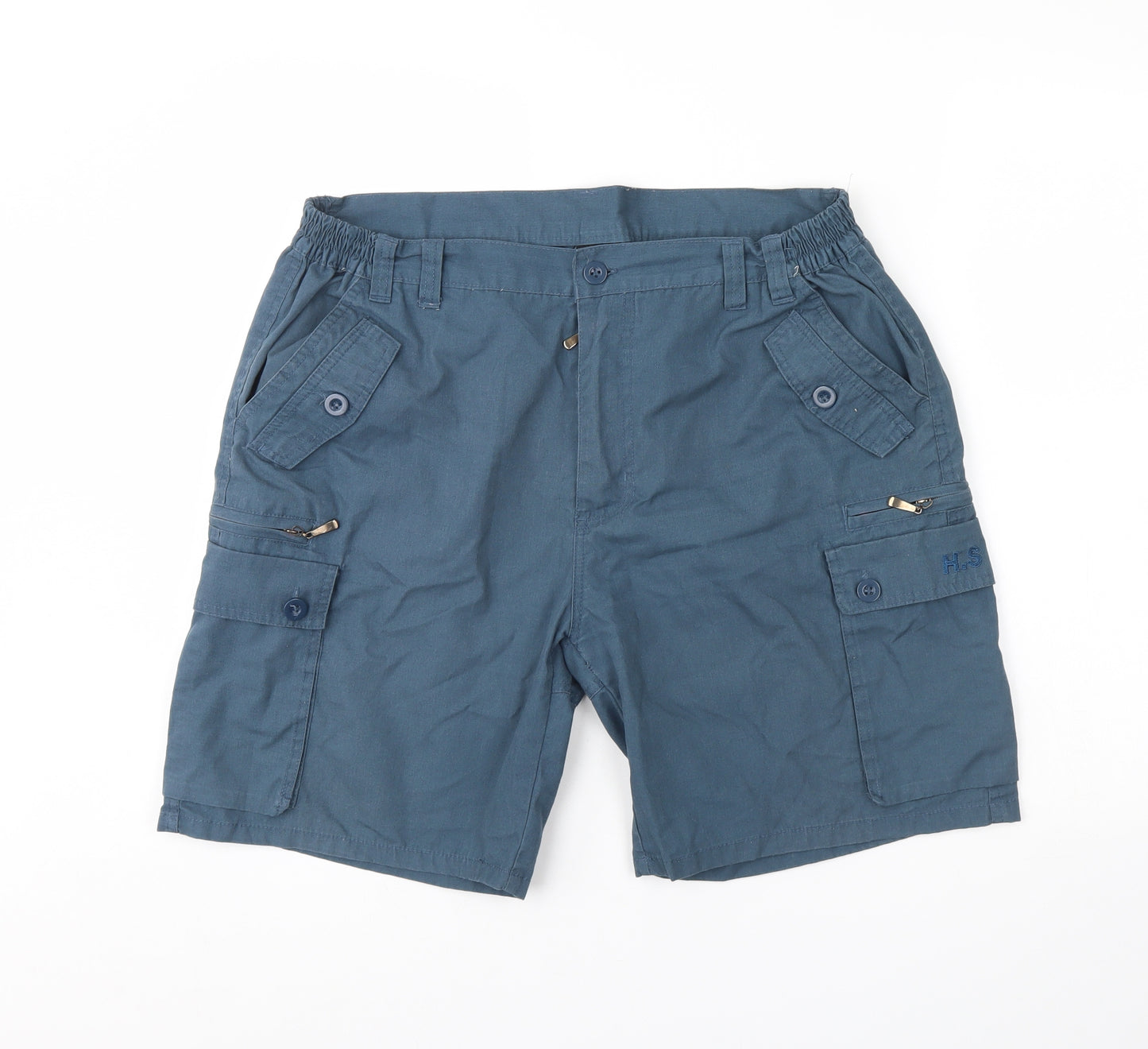 Hugo Samuel Mens Blue   Chino Shorts Size 46