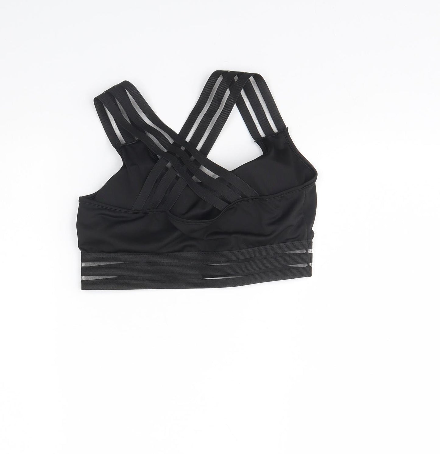 Preworn Womens Black   Cropped Tank Size M  - Padded
