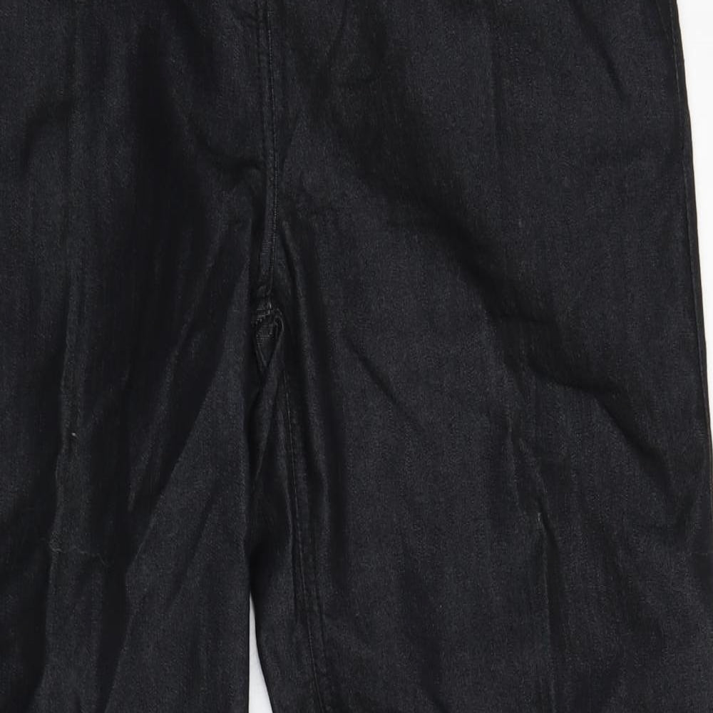 M&S Womens Blue   Chino Trousers Size 16 L32 in