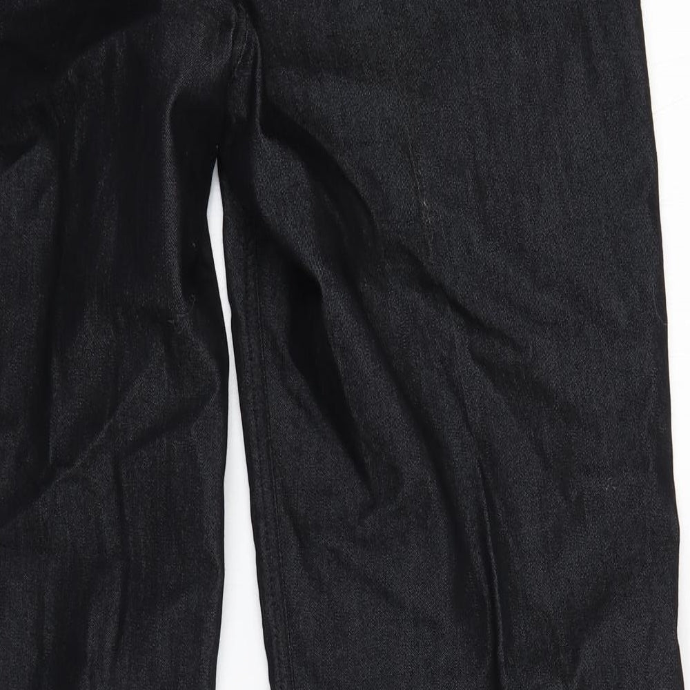 M&S Womens Blue   Chino Trousers Size 16 L32 in