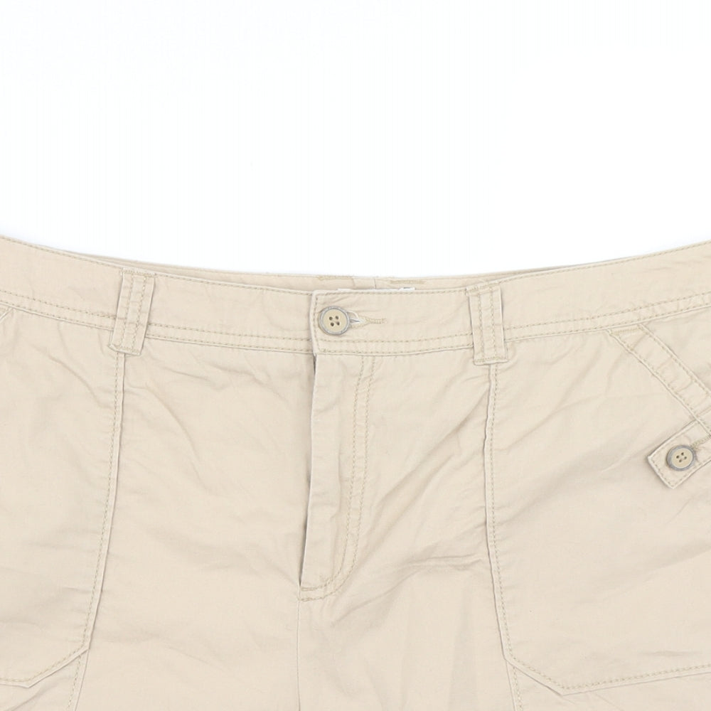 F&F Womens Brown   Cargo Shorts Size 16