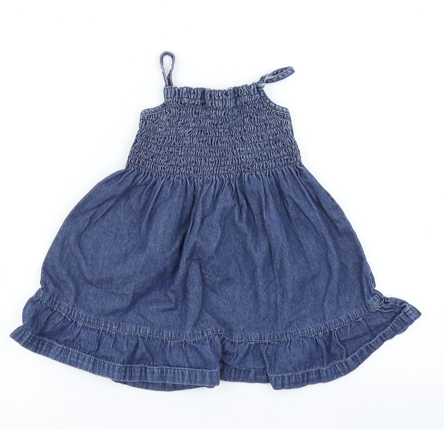 Early Days Girls Blue  Denim Fit & Flare  Size 18-24 Months