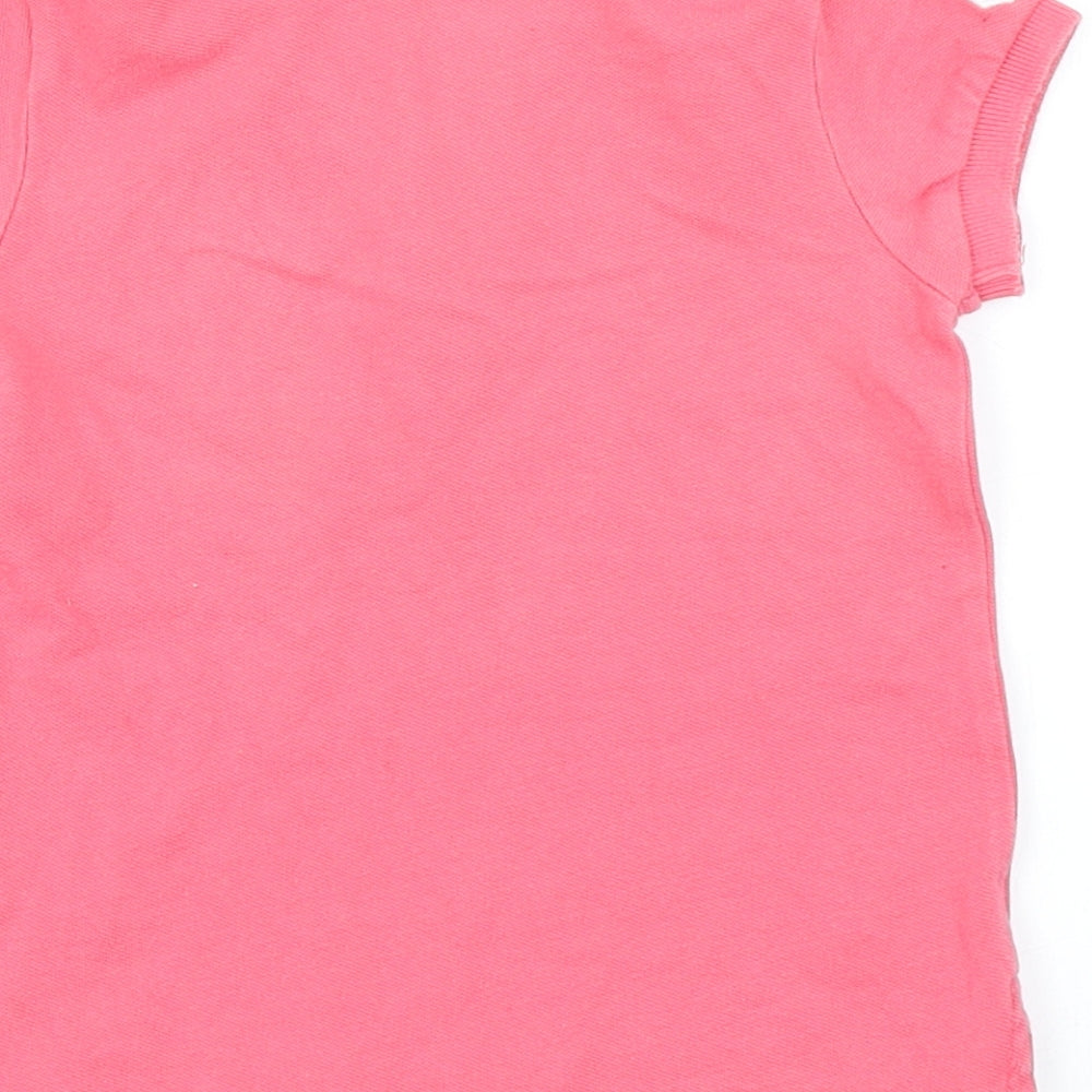 Ralph Lauren Girls Pink   Basic Polo Size 3 Years