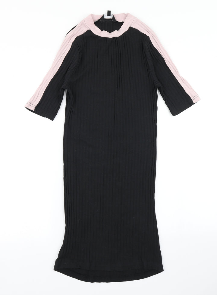 New Look Womens Black Bodycon Size 10